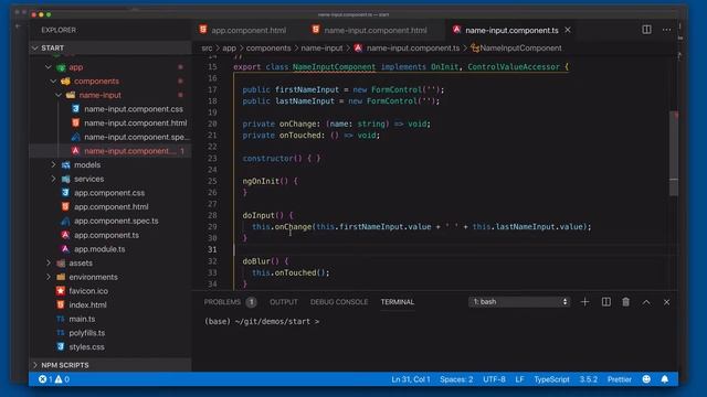 Angular 5-Minute Tips: Custom Form Control смотреть онлайн