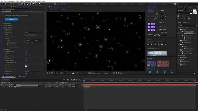 #31 Particular Tutorial: Easy Christmas Stars, Twinke Little Star Tutorial ❤ After Effects Tutorial смотреть онлайн