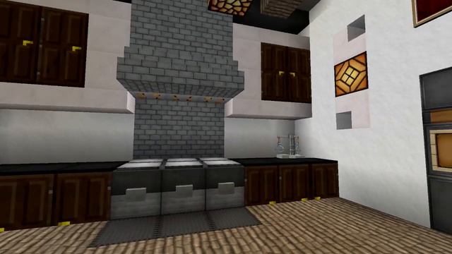 Minecraft Indoors Interior Design - Fresh Kitchen 1.8 смотреть онлайн