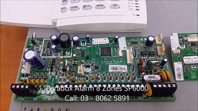 Paradox Alarm System SP6000 смотреть онлайн