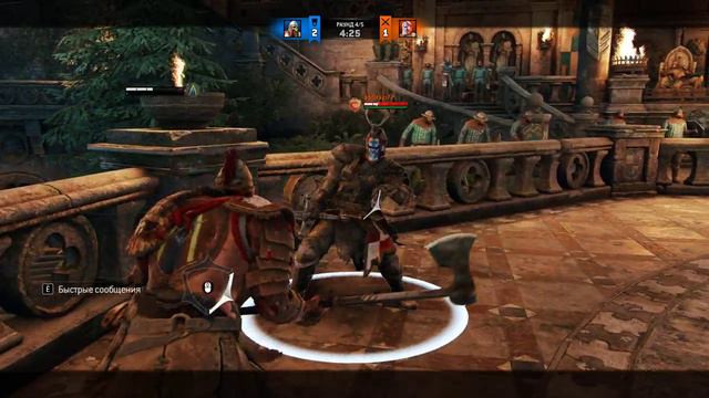 Играем в For Honor и разбиваем врагов вдребезги смотреть онлайн