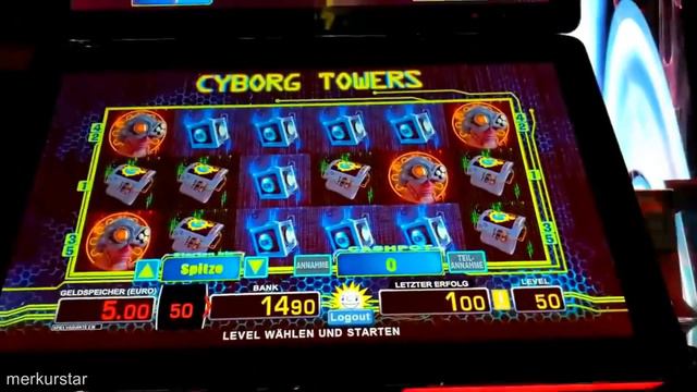💥CYBORG TOWERS💥JACKPOT💥Risiko Plus 300💥1 Euro fast FULLSCREEN💥Old but GOLD🔝 смотреть онлайн
