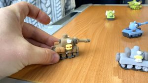 Железные Монстры от ИСЫ Танки из Пластилина ТОП 10 ✅Лепим Танки своими руками ✅Пластилиновый мир