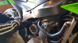 Замена Сцепления на Мотоцикле Kawasaki 636  | Гараж Прямые Руки Gordeev