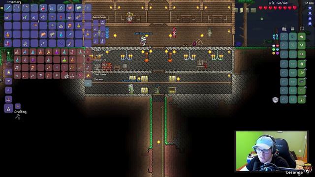 DOUBLE BOSS FIGHT! - King Slime & Cthulhu! - Let's Play Vanilla Terraria - Gameplay : Part 4 смотреть онлайн