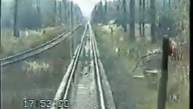 Испытания Электропоезд ЭД6 Москва-Вязьма Часть 3 смотреть онлайн