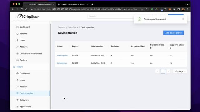 ChirpStack V4 LoRaWAN Gateway, Application und Device hinzufügen in 5 Minuten смотреть онлайн