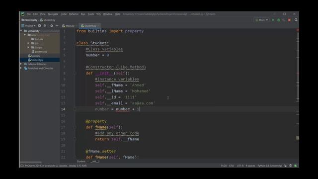 Python OOP - Lesson 06 - Class Variables {بايثون بالعربى} смотреть онлайн