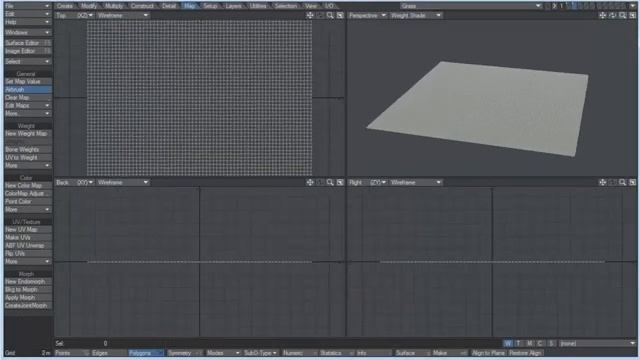 Урок Lightwave 3d. Создание травы с помощью весовых карт (Weight maps) смотреть онлайн