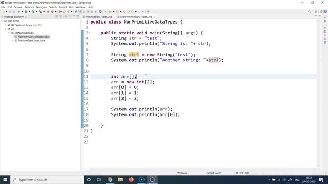 Java Tutorial For Beginners | Data Types in Java | Non-Primitive Data Types In Java | SimpliCode смотреть онлайн
