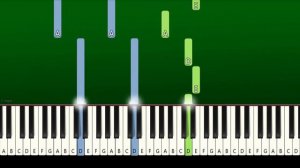 Interstellar - Cornfield Chase - Piano Tutorial