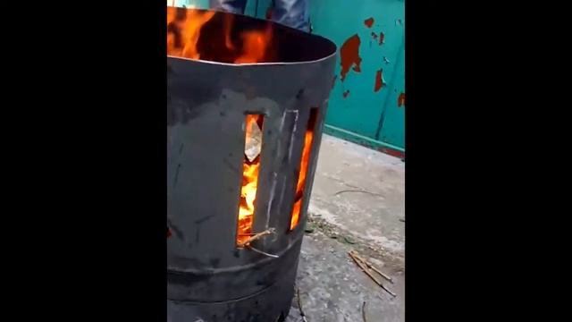 Очаг для казана из газового баллона смотреть онлайн