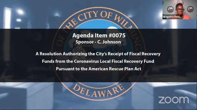 Regular Meeting of Wilmington City Council 6/03/2021 смотреть онлайн