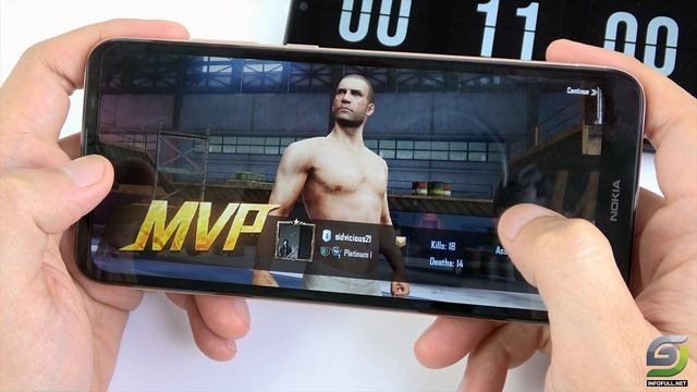 Nokia C20 test game PUBG Mobile | FPS & Heating Test смотреть онлайн