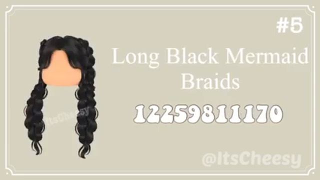 ?Aesthetic Black Hair Codes|Roblox Bloxburg смотреть онлайн