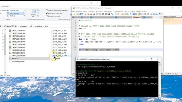 import multi-shp with shell MSYS смотреть онлайн