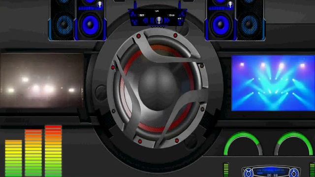 SKIN RAINMETER EXTREME BASS AUDIO +AIMP3 PLAYER смотреть онлайн