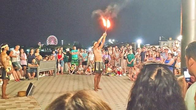 Анапа. Превью невероятнейшего нового шоу на Набережной Fire Show и безграничные возможности человек смотреть онлайн