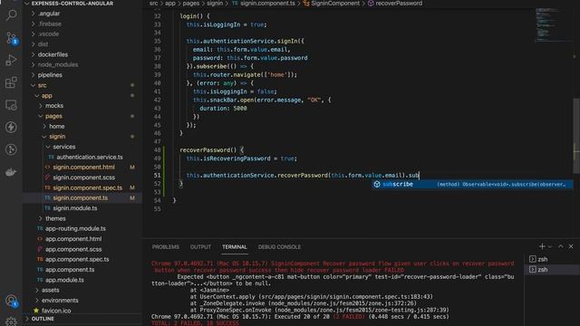 #10 - Angular Tutorial - Recover password with Firebase Authentication and TDD смотреть онлайн