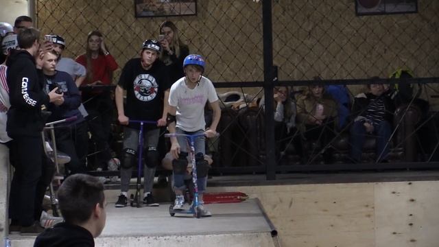 Басанский Стас - профи, Winter Scooter Games 2018 смотреть онлайн