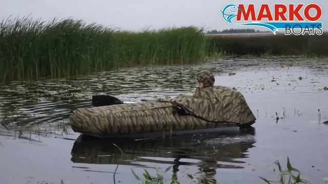Отличная лодка-кресло Зверобой для охоты и рыбалки без проблем для спины. смотреть онлайн