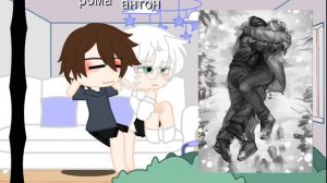 ×•§реакция персонажей Tiny bunny на шип рома/антон§•×