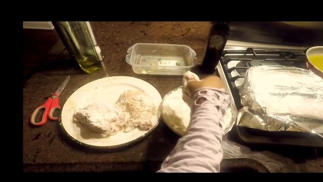 Chicken And Waffles, Soft Shell Crab, Grilled Broccoli, Sweet Potato