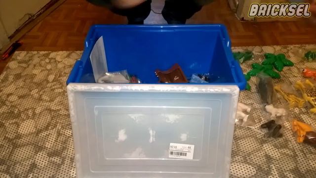Распаковка LEGO DUPLO 9218 Дикие животные (Wild Animals unboxing set) смотреть онлайн