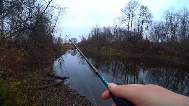 В ЭТИХ ЛУЖАХ ЧТО-ТО КЛЮЁТ ?! Закрыл сезон спиннинга! Ловля щуки поздней осенью! Рыбалка на спиннинг смотреть онлайн