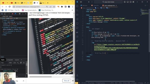 Learn HTML and deploy your first webpage смотреть онлайн