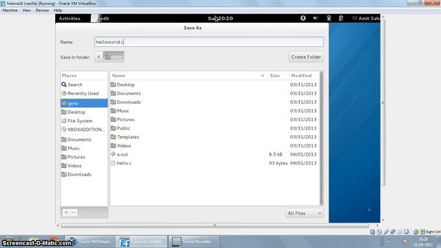 Using gedit to edit C and Python programs on Fedora 18 смотреть онлайн