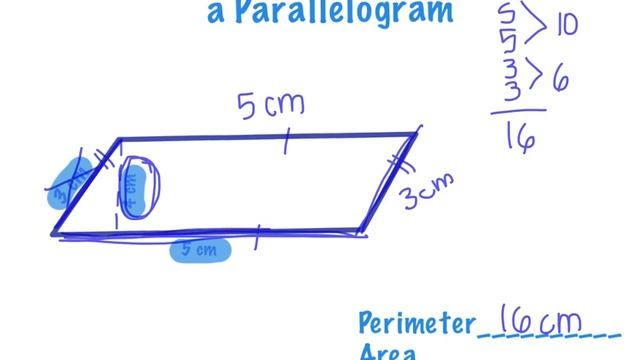 Area and Perimeter of a Parallelogram смотреть онлайн