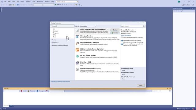 How to install for FREE Visual Studio 2022 and the SQL Server SSIS extension (front-end) смотреть онлайн