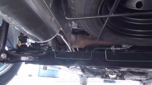 Лада Ларгус: задняя подвеска и запасное колесо.