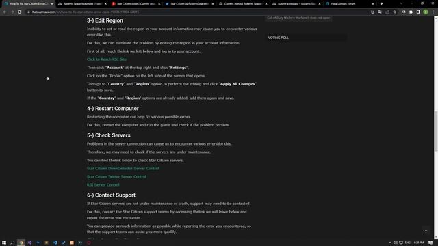 How To Fix Star Citizen Error Code 19003, 19004, & 60015 смотреть онлайн
