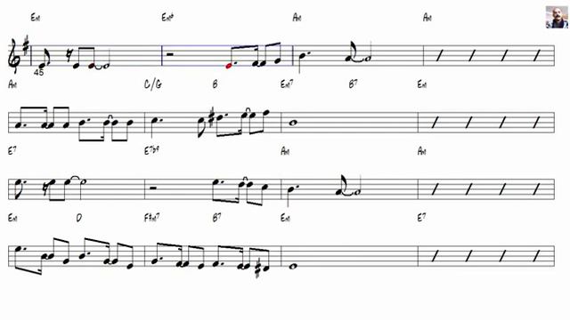 partitura Sax tenor - Besame Mucho (Consuelo Velazquez) смотреть онлайн