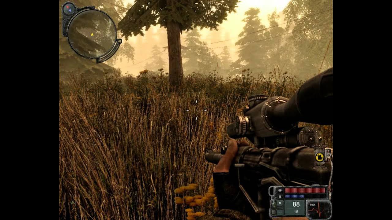 S.T.A.L.K.E.R. CryEngine 2 Чернобыль навсегда с тобой. Локация Кордон. смотреть онлайн