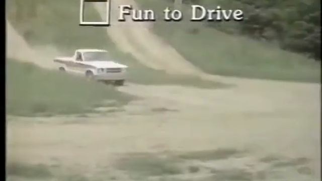 1981 Ford Courier pickup commercial смотреть онлайн