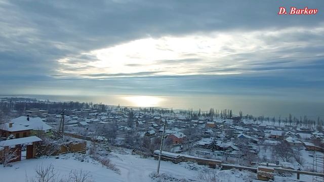 Зимние пейзажи. Мариуполь (27.12.2021) смотреть онлайн
