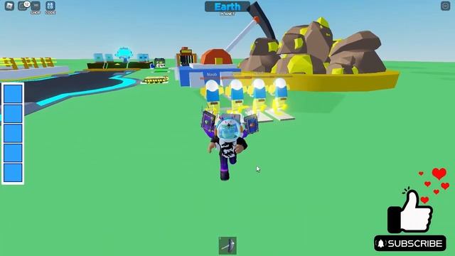 BUILDING LEVEL 99999+ SPACE NOOB TYCOON ROBLOX смотреть онлайн