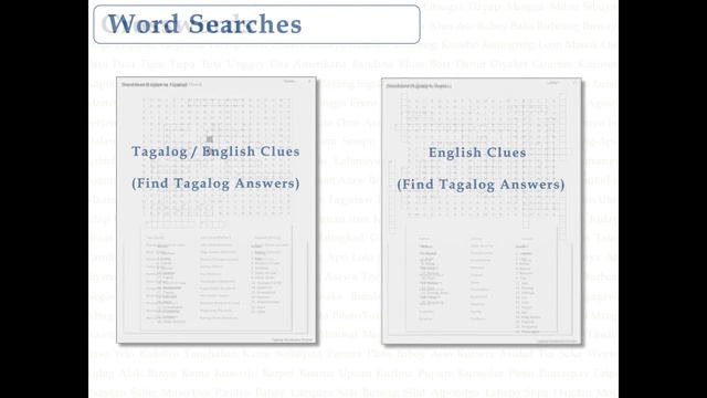 Tagalog Vocabulary Puzzles - Volume 1 смотреть онлайн