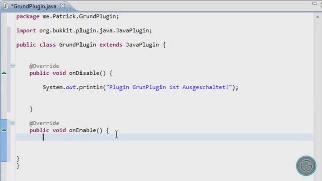 Minecraft! Dein eigenes Plugin - Das Grundgerüst # 1 смотреть онлайн