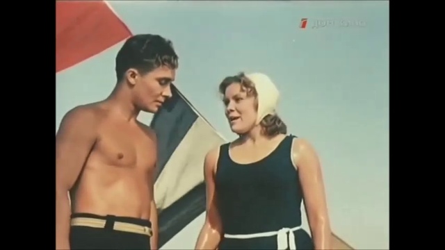 Спортивная честь (1951). Отрывок. На водной станции. смотреть онлайн