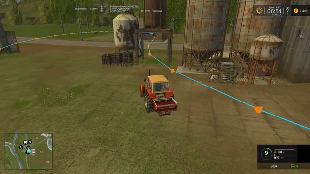 Курсплей (courseplay), Удобрение и посев (Farming Simulator 15)