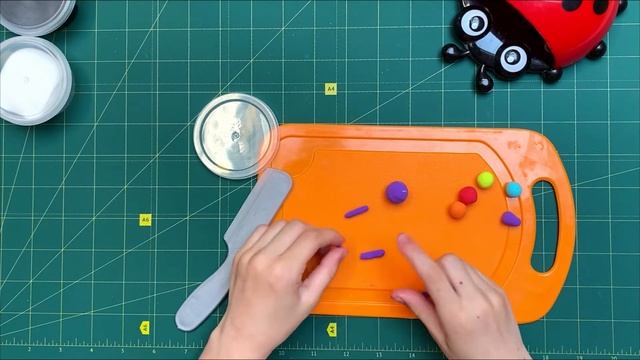 How to make a Caterpillar with clay | как слепить гусеницу из пластилина смотреть онлайн