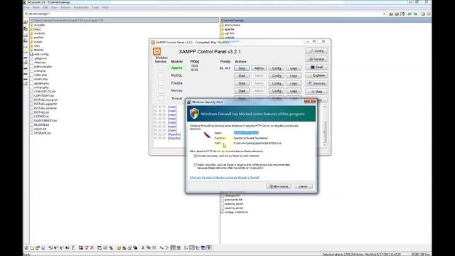 Drupal tutorials: install Drupal 7 with XAMPP and SQLite database смотреть онлайн