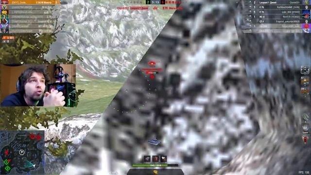 ТАНК E50M СТАЛ МОНСТРОМ ● 9К УРОНА В БЕЗВЫХОДНОЙ СИТУАЦИИ ● WoT Blitz смотреть онлайн