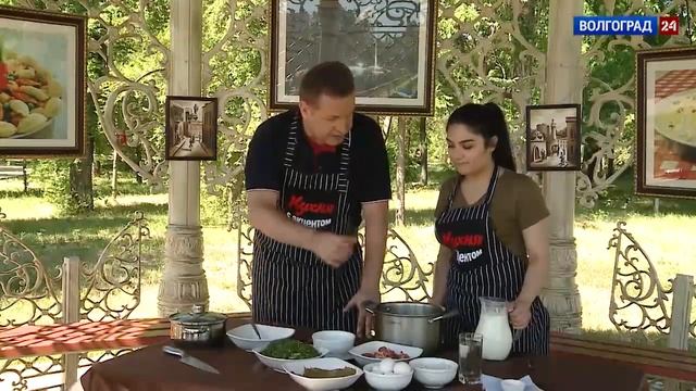 Кухня с акцентом. Азербайджанцы. 17.06.17 смотреть онлайн