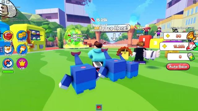 I Ran 8,345,123 Miles and Became Fastest in Roblox RUNSTAR SIMULATOR смотреть онлайн
