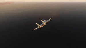 Су-33 Посадка на авианосец _Авраам Линкольн_.